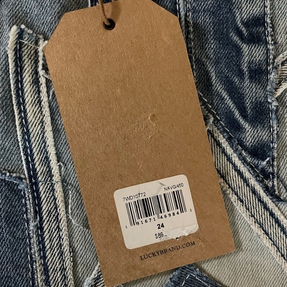 NWT High Rise Lucky Pins Short - Picture 5 of 6